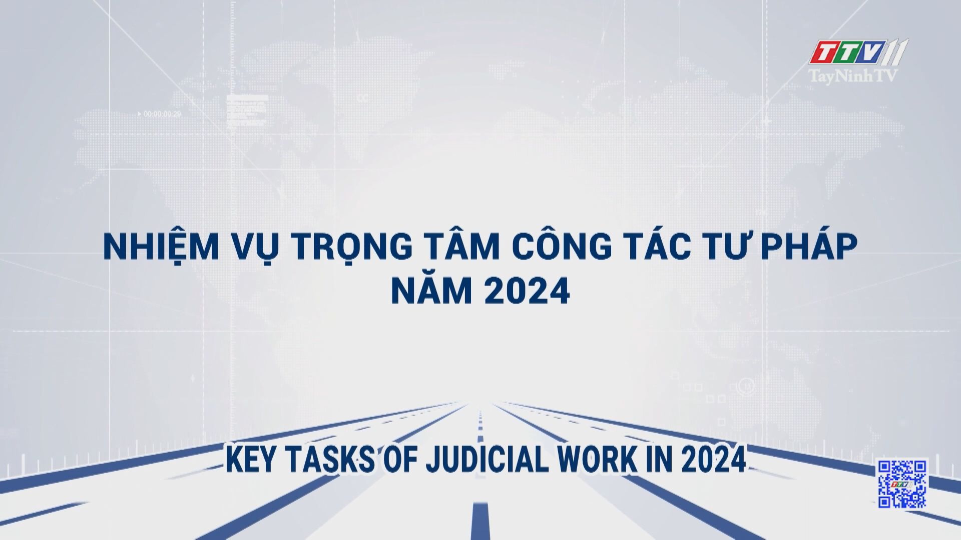 Key task of judicial work in 2024 | POLICY COMMUNICATION | TayNinhTVToday